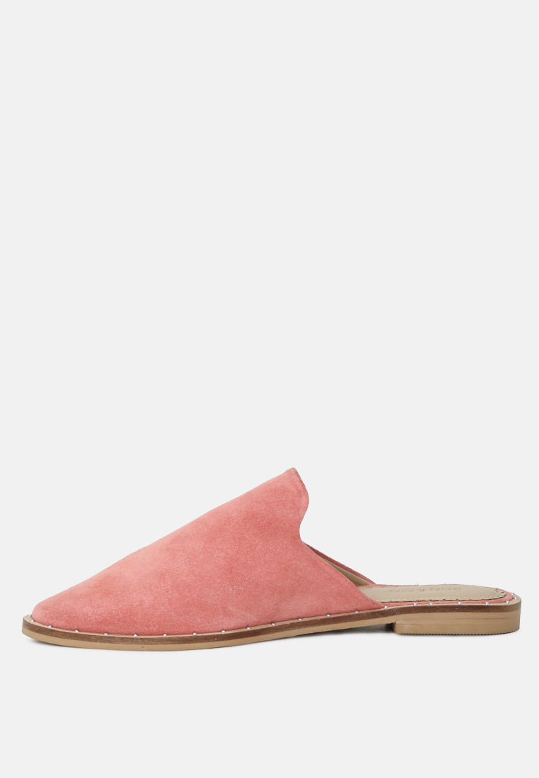 Lia Handcrafted Canvas Mules - Tigbul's Variety Fashion Shop