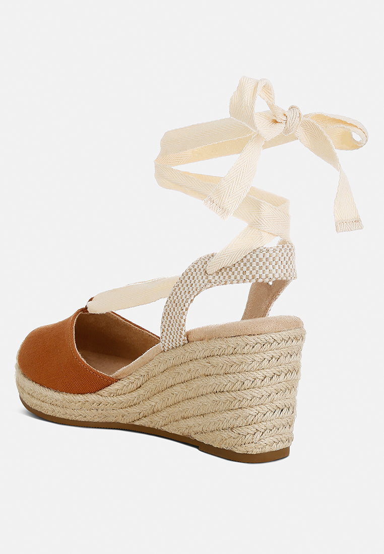 Little Mary Strappy Wedge Heel Sandals - Tigbul's Variety Fashion Shop