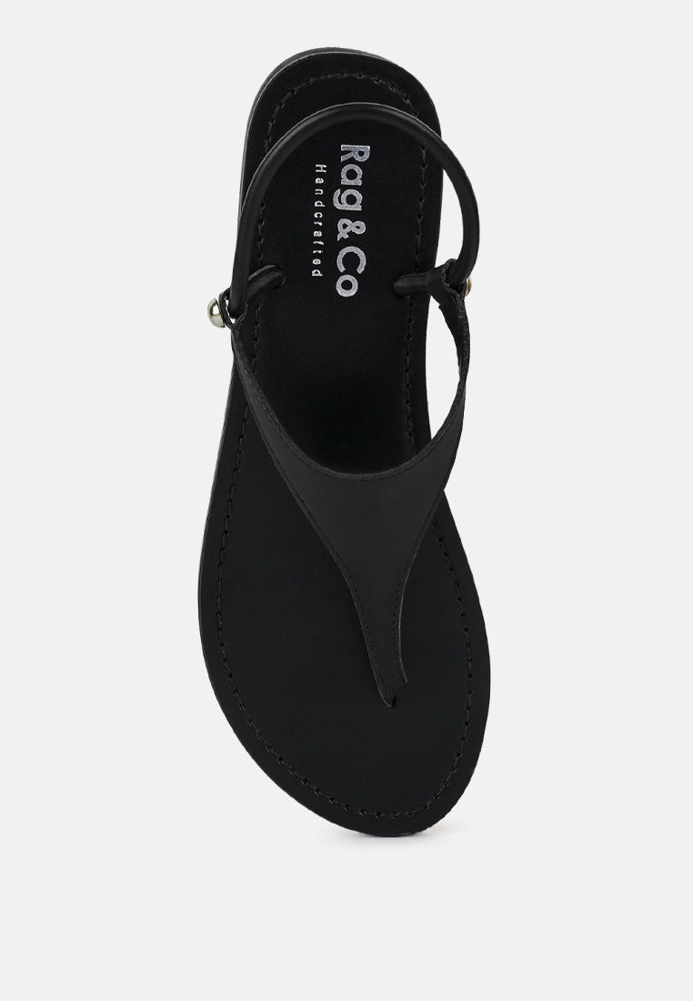 Madeline Flat Thong Sandals - Tigbul's Variety Fashion Shop