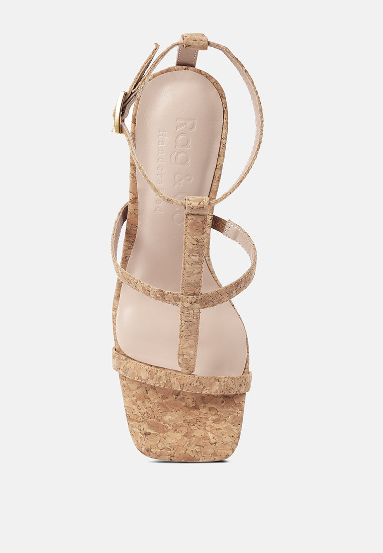 Mirabella Open Square Toe Block Heel Sandals - Tigbul's Variety Fashion Shop