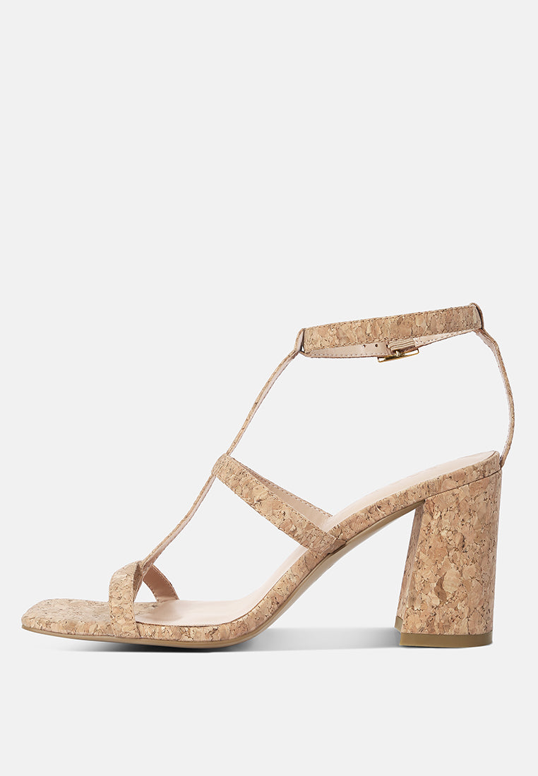 Mirabella Open Square Toe Block Heel Sandals - Tigbul's Variety Fashion Shop