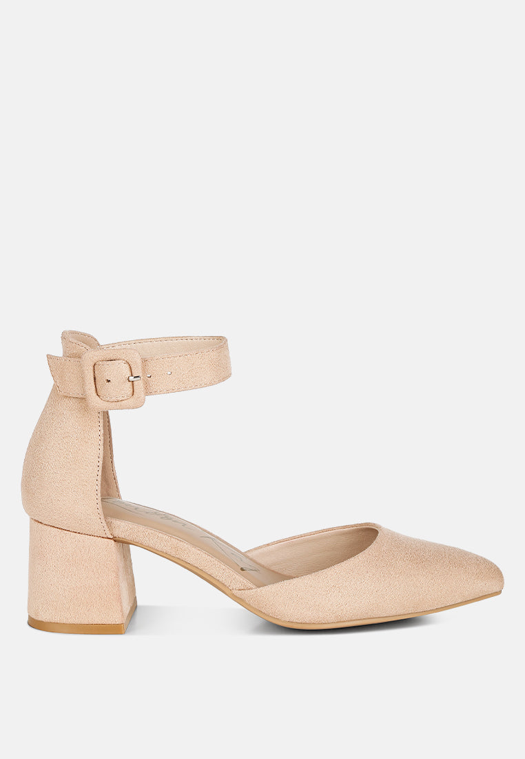 Stroot Mid Block Heel Sandals - Tigbul's Variety Fashion Shop