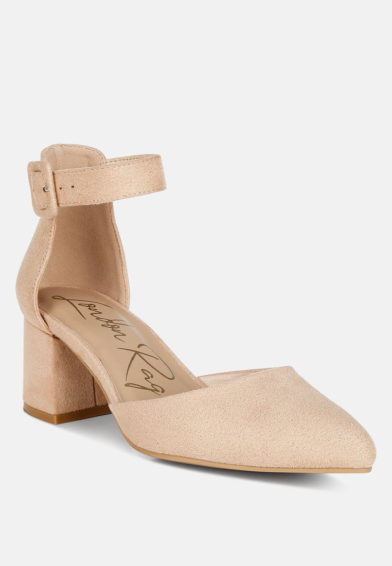Stroot Mid Block Heel Sandals - Tigbul's Variety Fashion Shop