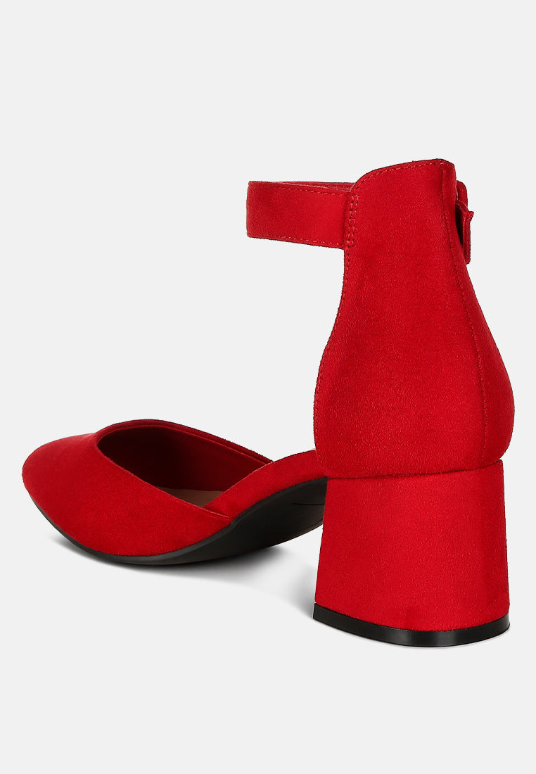 Stroot Mid Block Heel Sandals - Tigbul's Variety Fashion Shop