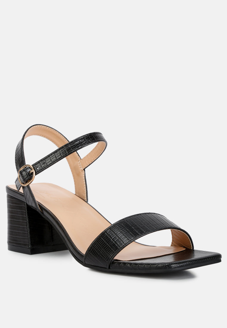 Keeyana Block Heel Sandals - Tigbul's Variety Fashion Shop