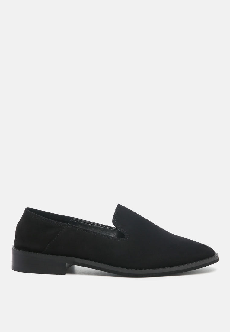 Oliwia Classic Suede Loafers - Tigbul's Variety Fashion Shop