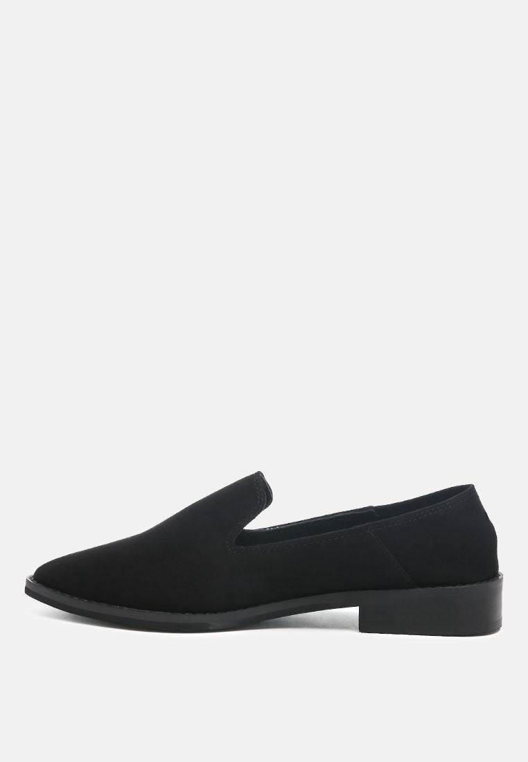 Oliwia Classic Suede Loafers - Tigbul's Variety Fashion Shop