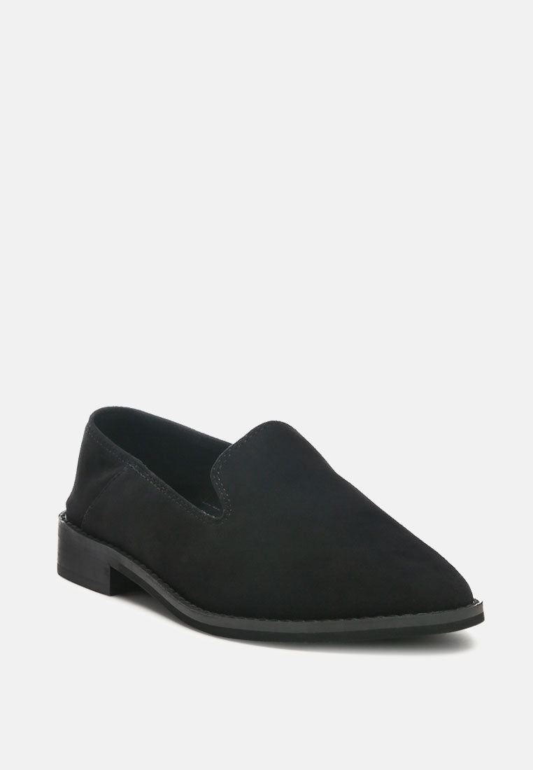 Oliwia Classic Suede Loafers - Tigbul's Variety Fashion Shop
