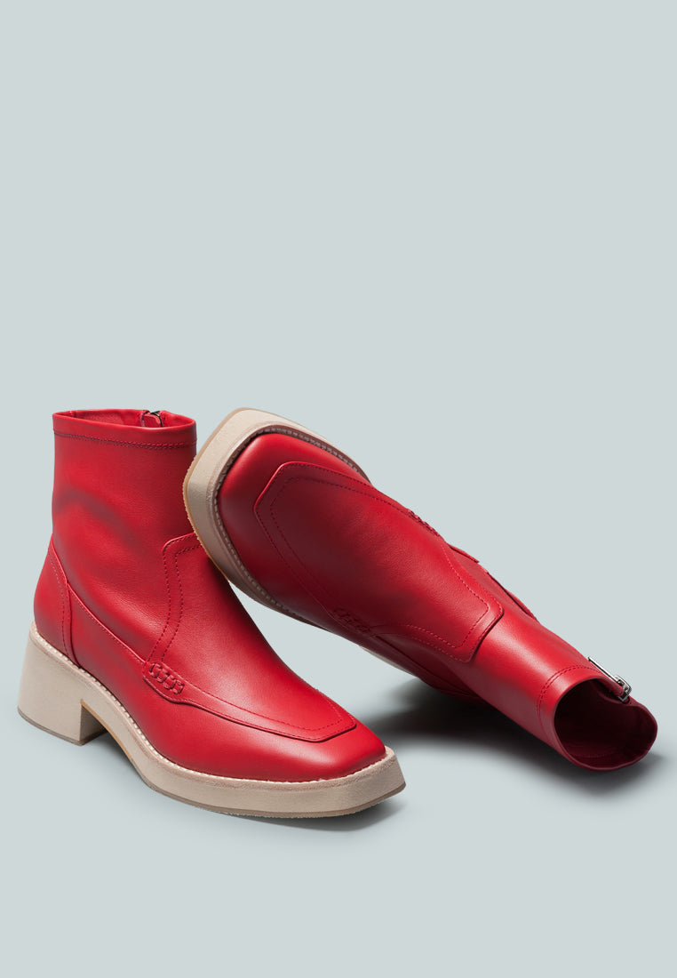 Oxman Zip-Up Ankle Boot - Tigbul's Variety Fashion Shop