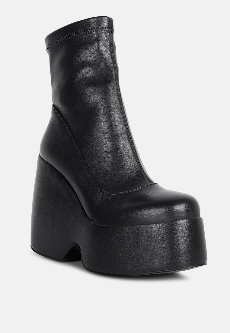Purnell High Platform Ankle Boots