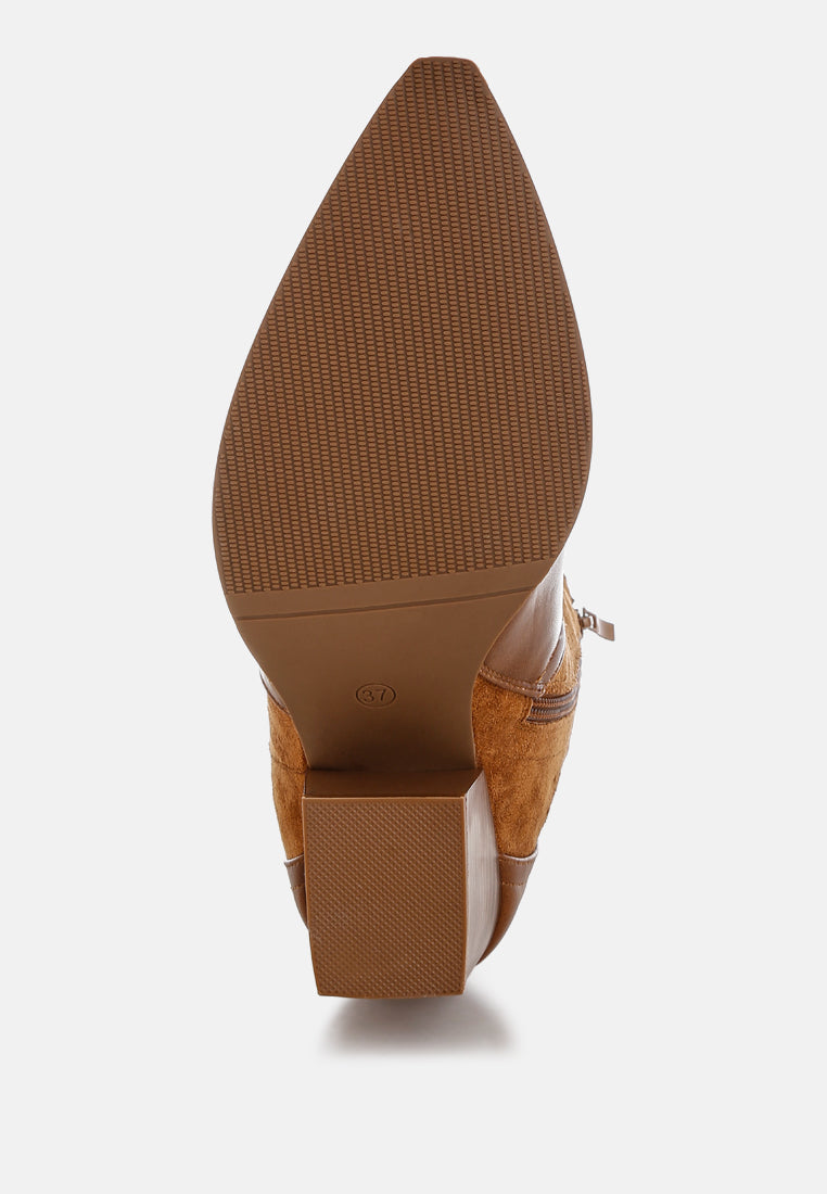 Prosia Woven Cowboy Boots