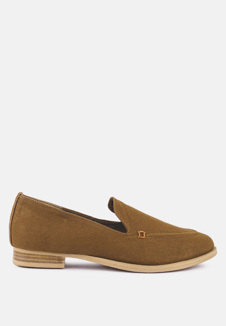 Bougie Organic Canvas Loafers - Tigbul's Variety Fashion Shop