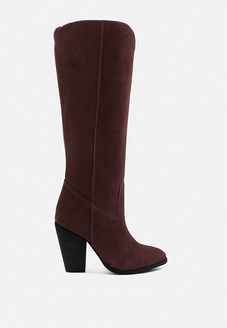 Great-Storm  Leather Calf Boots - Tigbul's Variety Fashion Shop