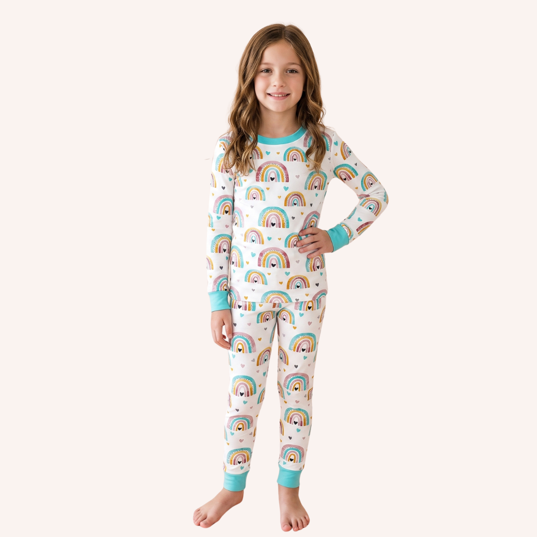 Radiant Rainbow Pajamas - Tigbul's Variety Fashion Shop