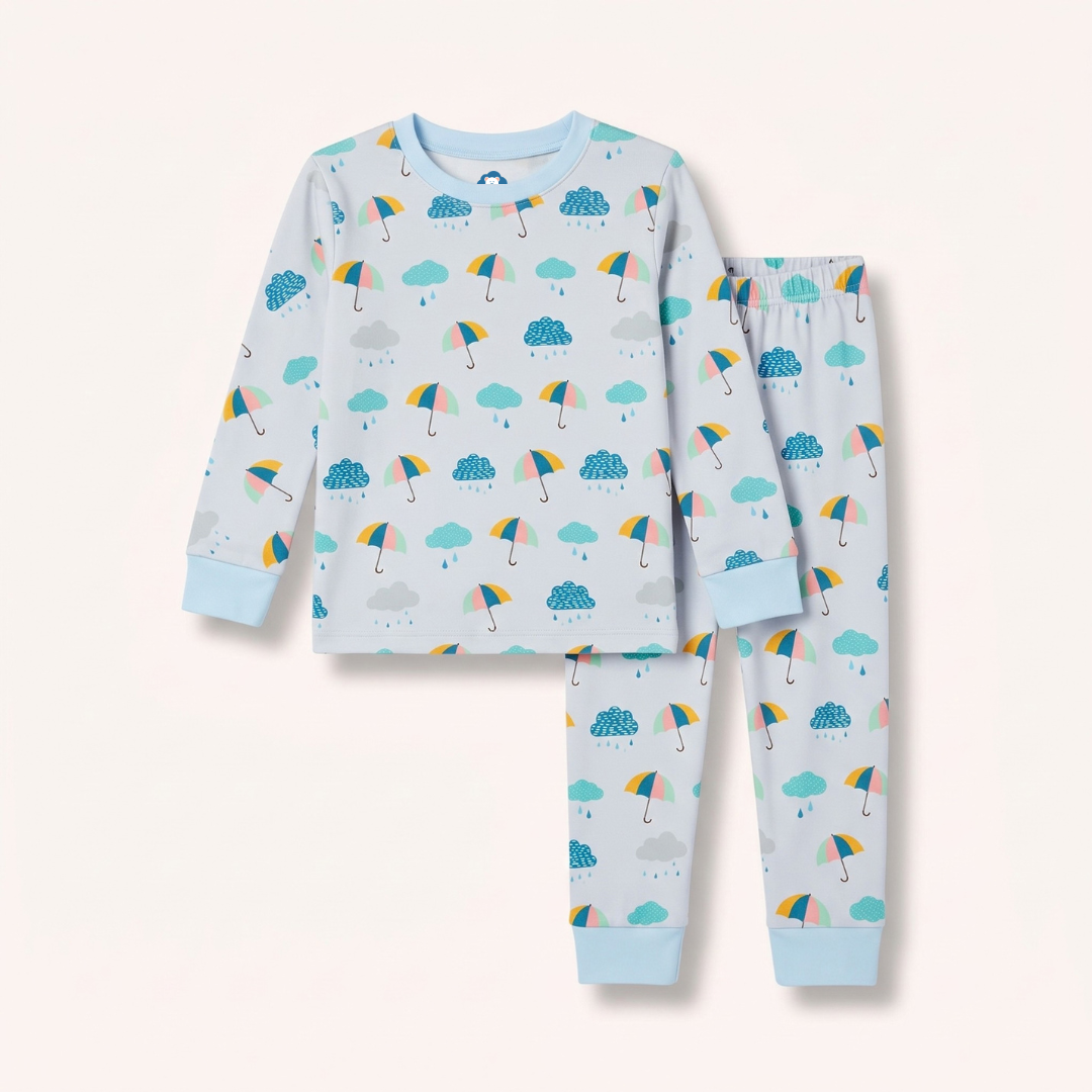 Girls' Raindrop Retreat Pajamas - Tigbul's Variety Fashion Shop