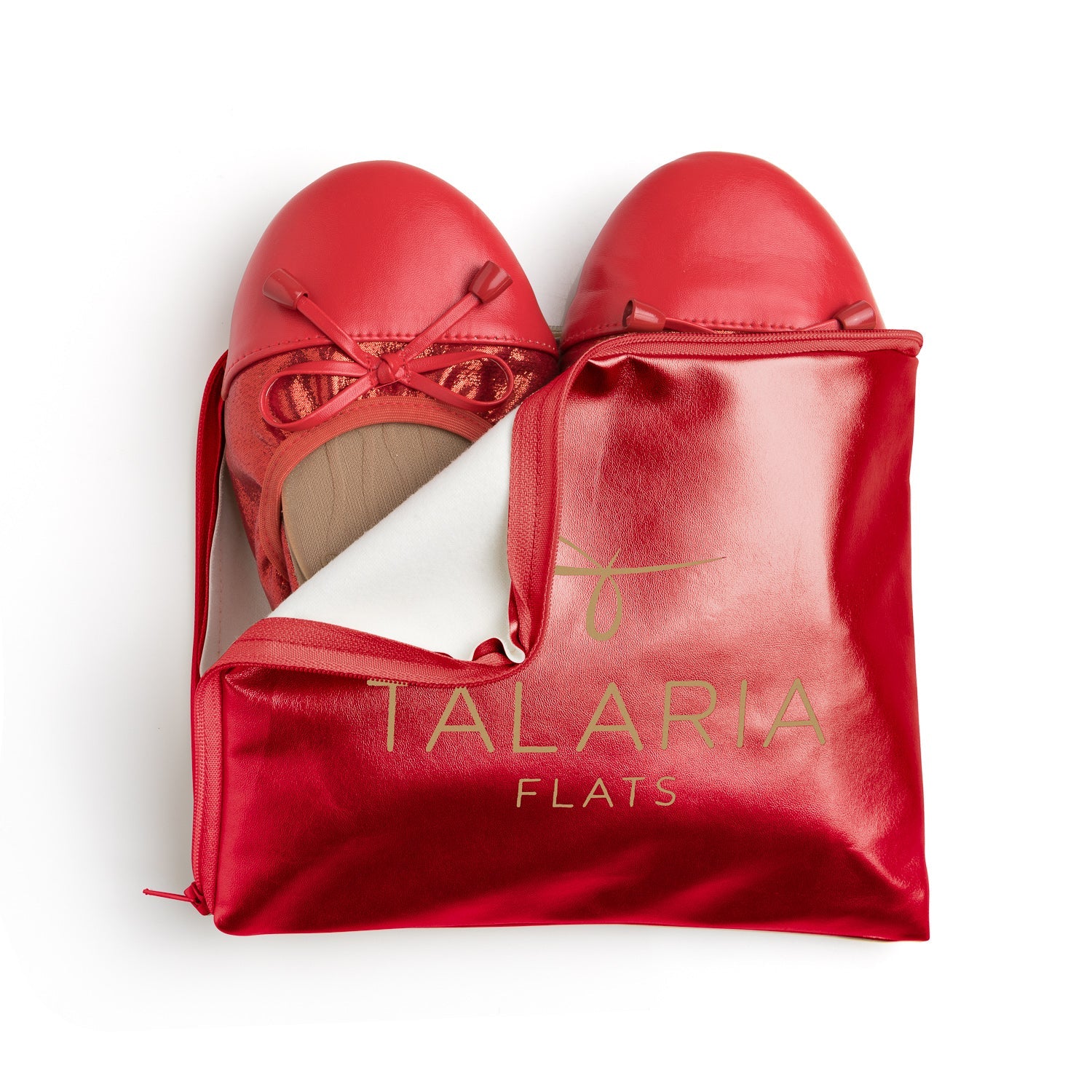 Premium Ruby Red Flats - Tigbul's Variety Fashion Shop