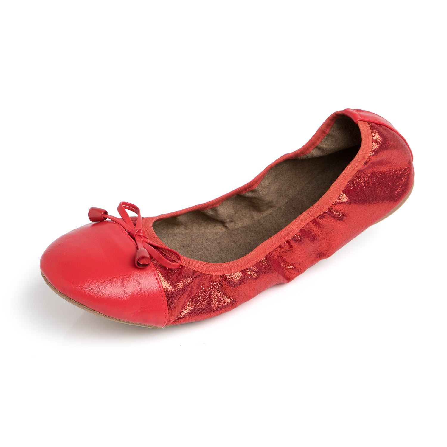 Premium Ruby Red Flats - Tigbul's Variety Fashion Shop