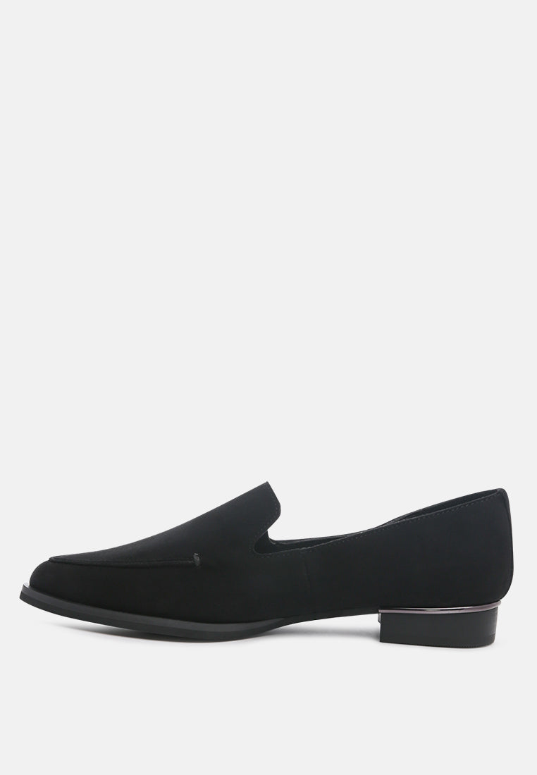 Sara Suede Slip-On Loafers - Tigbul's Variety Fashion Shop