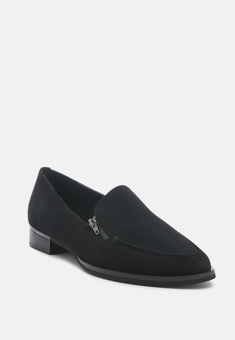 Sara Suede Slip-On Loafers - Tigbul's Variety Fashion Shop