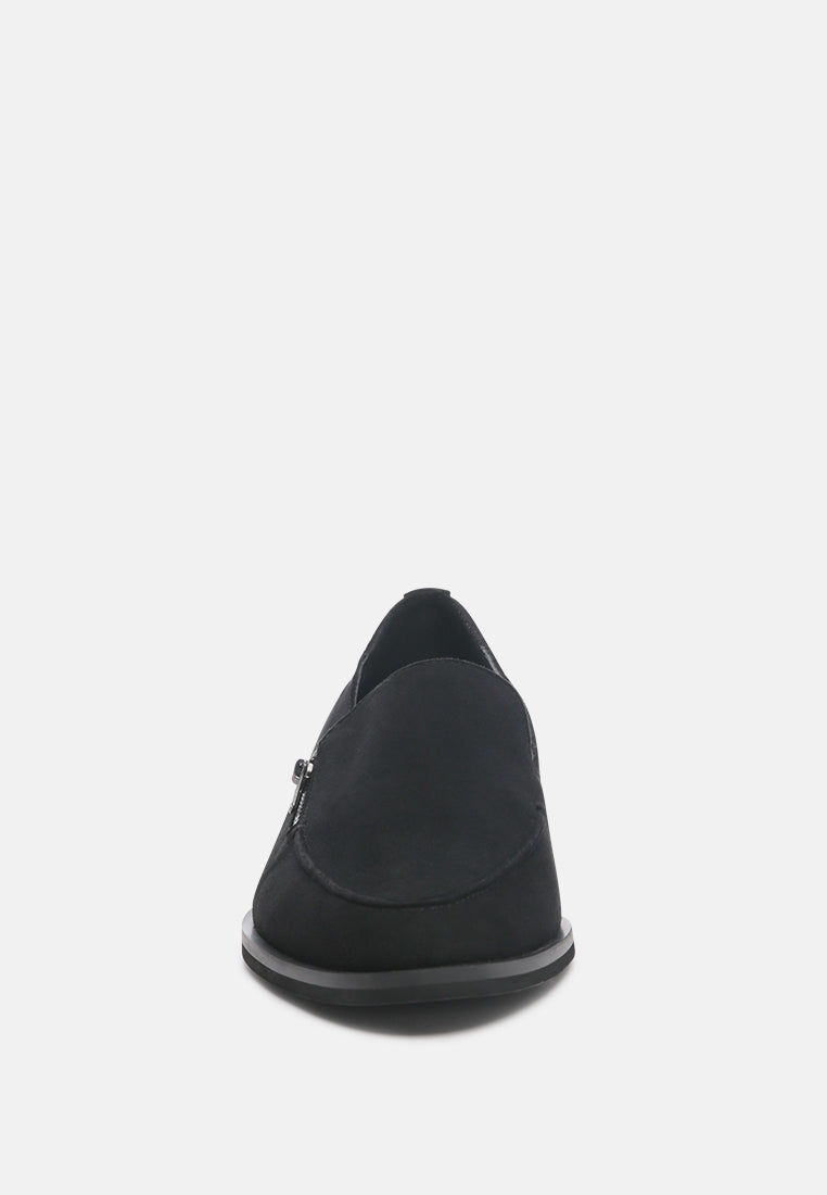Sara Suede Slip-On Loafers - Tigbul's Variety Fashion Shop