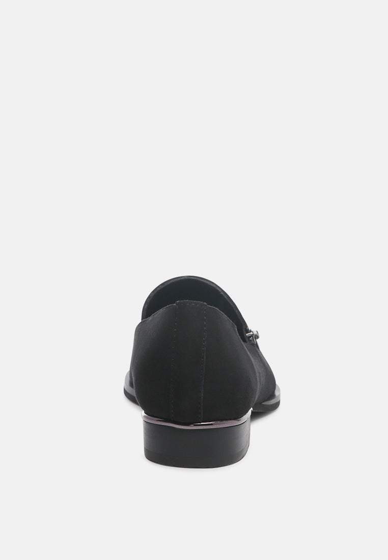 Sara Suede Slip-On Loafers - Tigbul's Variety Fashion Shop