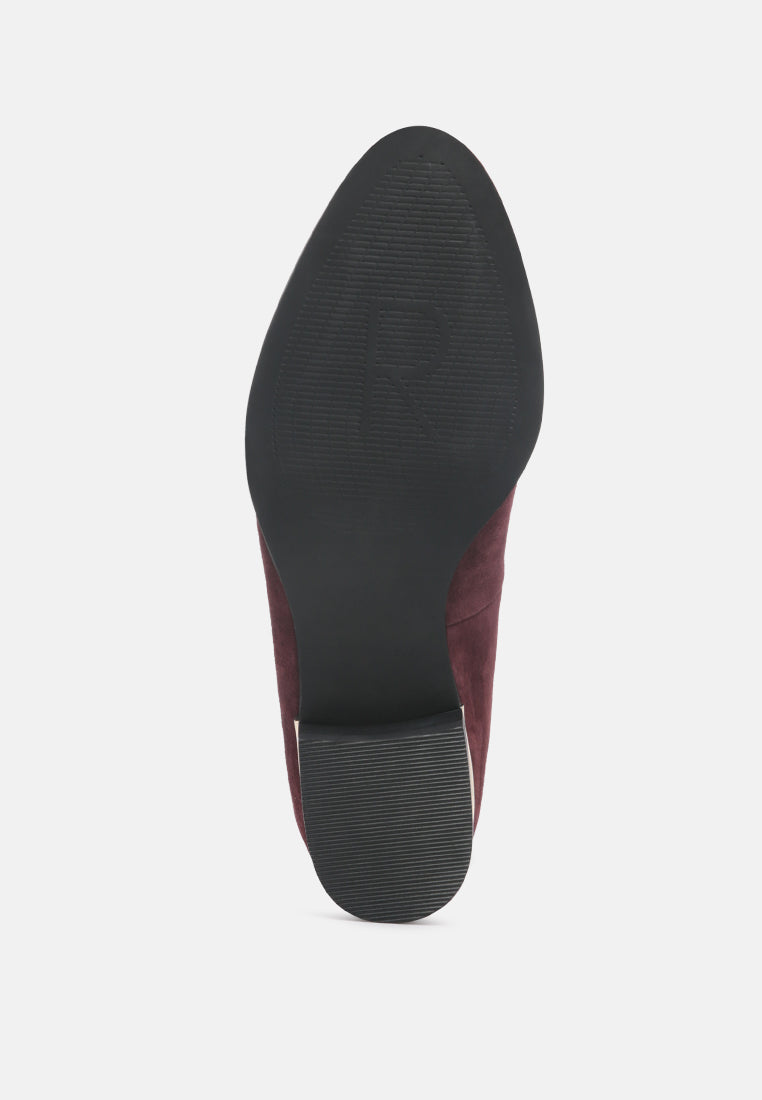 Sara Suede Slip-On Loafers - Tigbul's Variety Fashion Shop