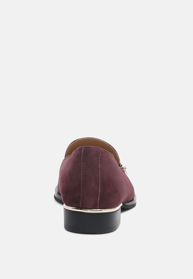 Sara Suede Slip-On Loafers - Tigbul's Variety Fashion Shop