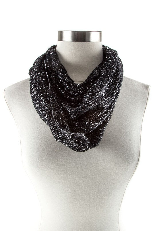TWO TONED INFINITY SCARF - Tigbul's Variety Fashion Shop