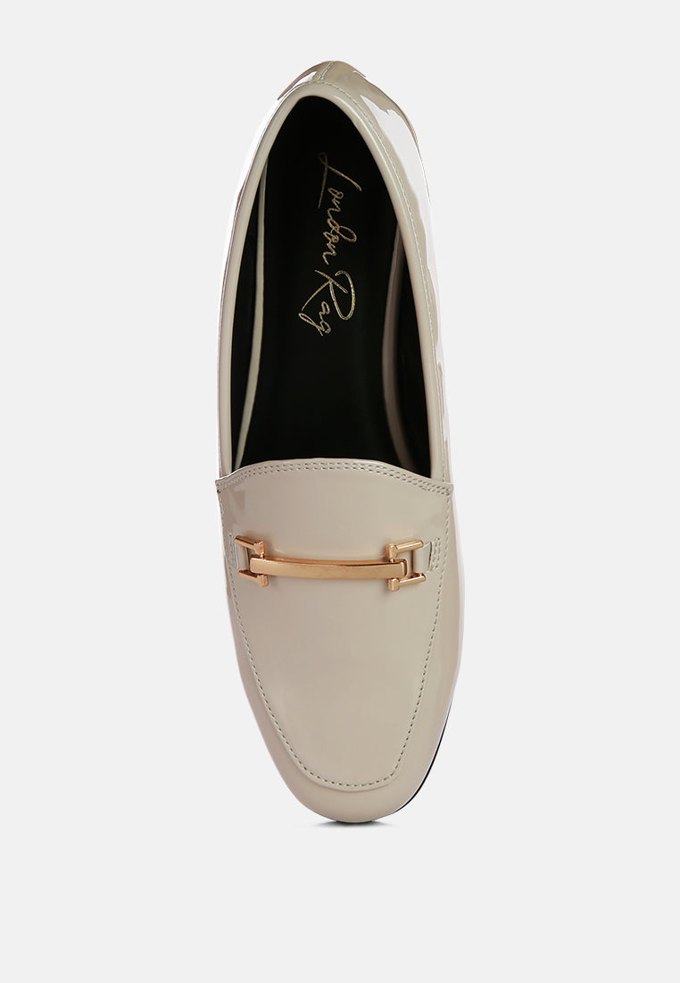 Jolan Faux Leather Semi Casual Loafers - Tigbul's Variety Fashion Shop