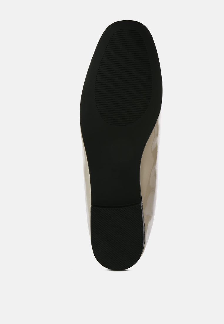 Jolan Faux Leather Semi Casual Loafers - Tigbul's Variety Fashion Shop