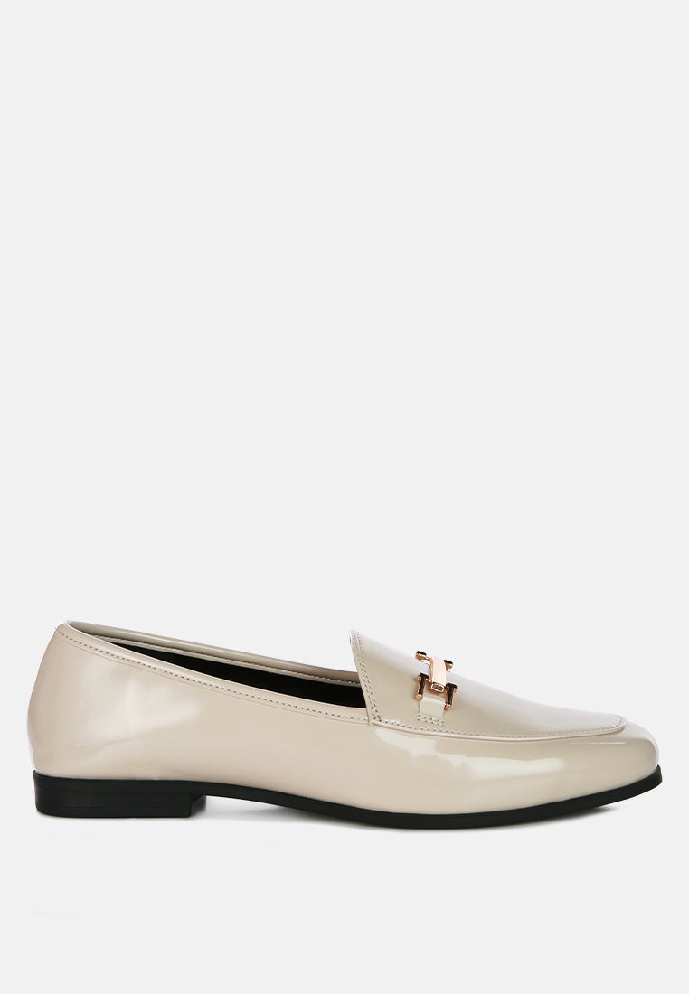 Jolan Faux Leather Semi Casual Loafers - Tigbul's Variety Fashion Shop