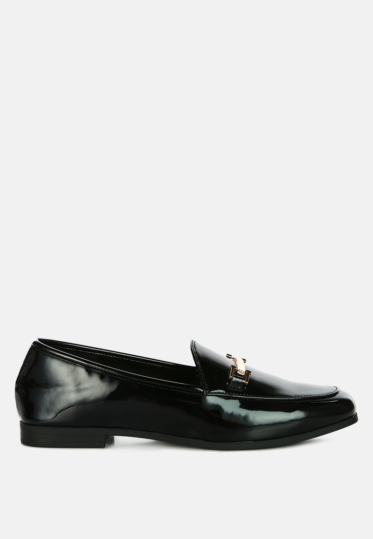Jolan Faux Leather Semi Casual Loafers - Tigbul's Variety Fashion Shop