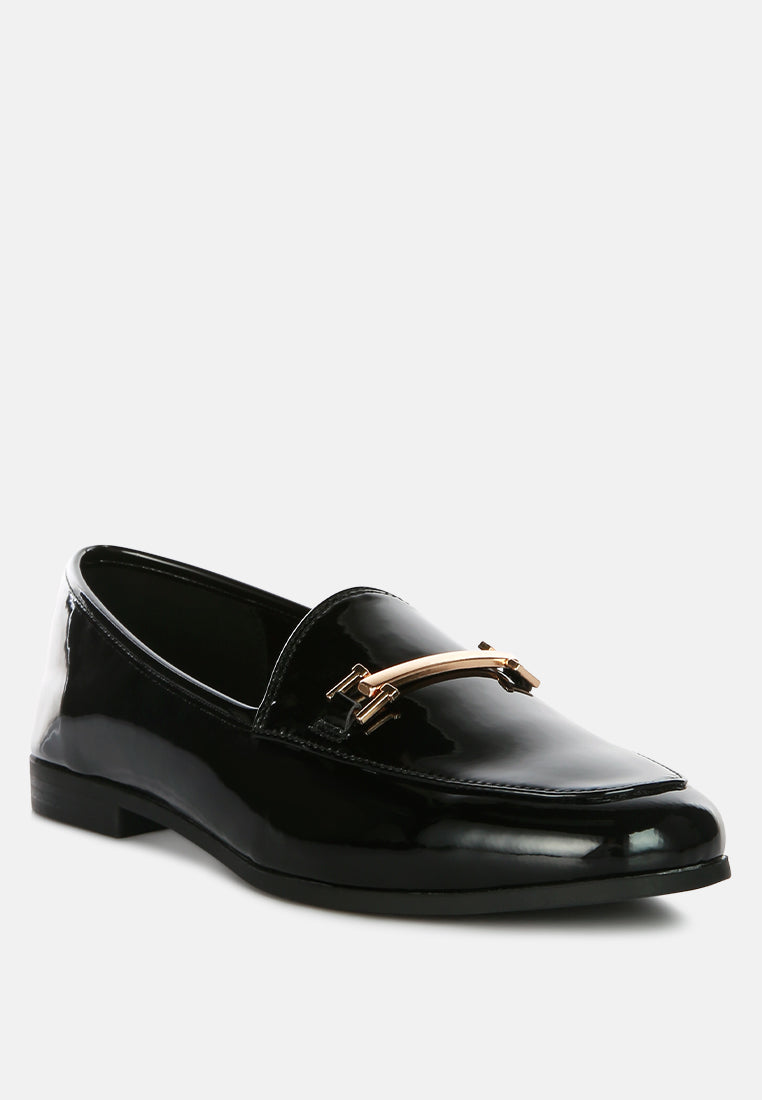 Jolan Faux Leather Semi Casual Loafers - Tigbul's Variety Fashion Shop