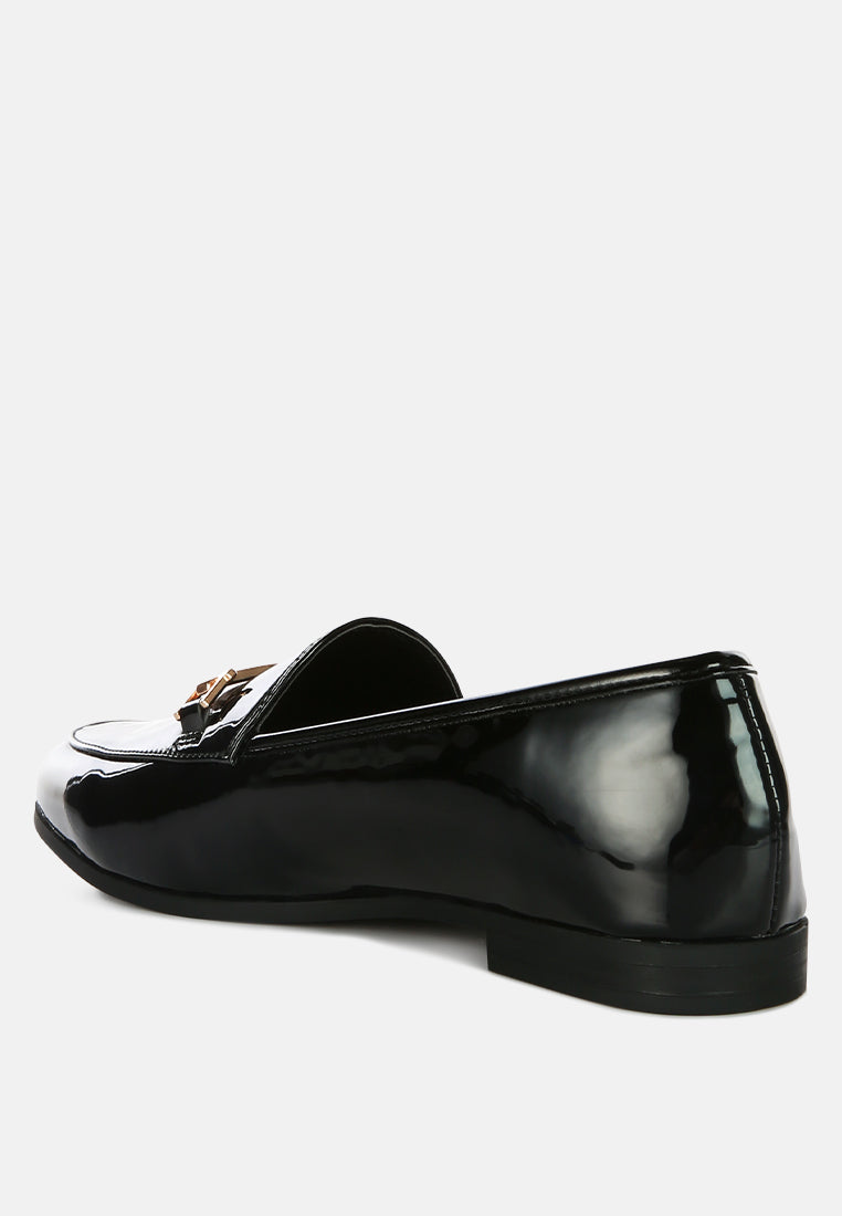Jolan Faux Leather Semi Casual Loafers - Tigbul's Variety Fashion Shop