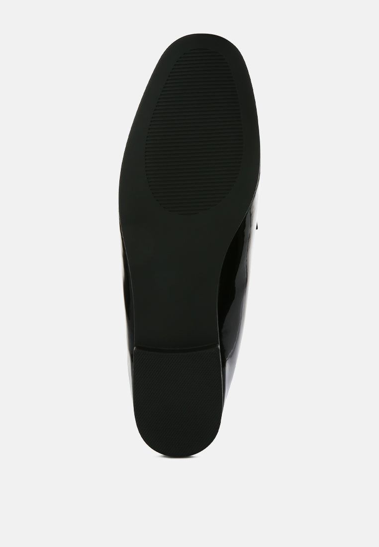 Jolan Faux Leather Semi Casual Loafers - Tigbul's Variety Fashion Shop
