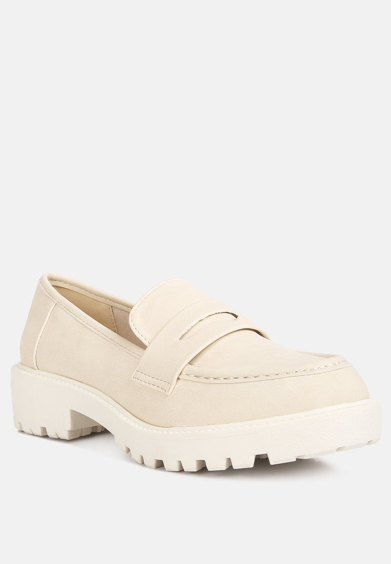 Mosly Semi Casual Lug Loafer - Tigbul's Variety Fashion Shop