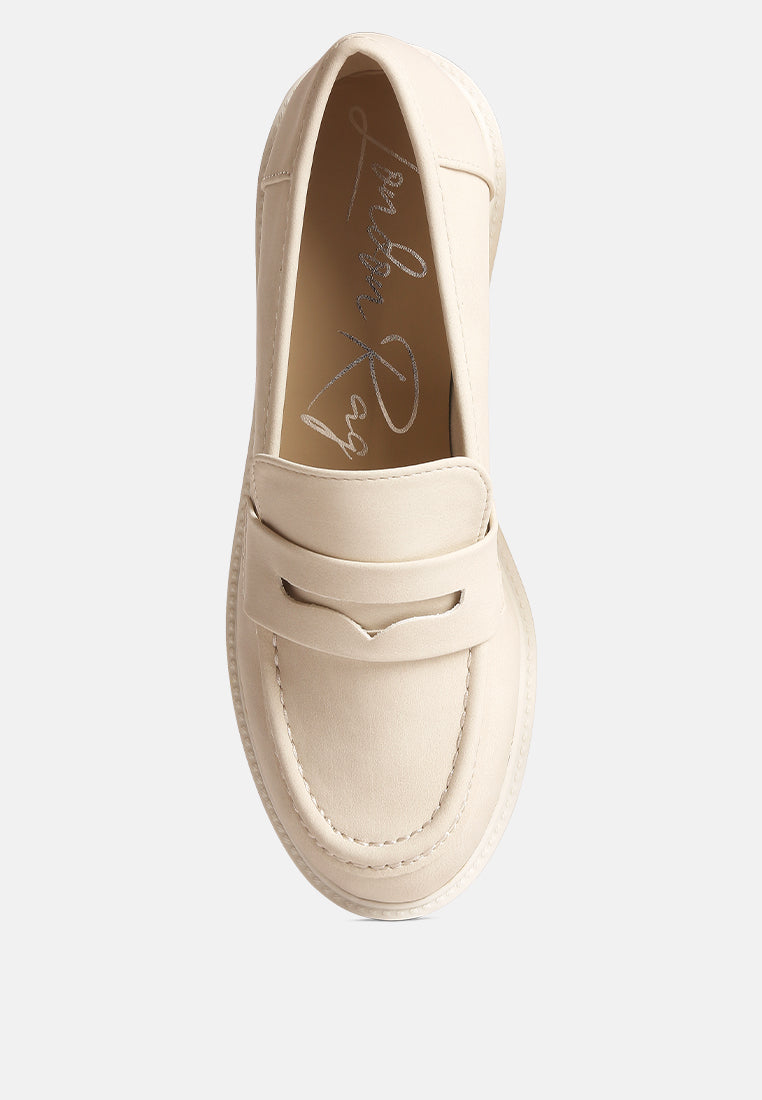 Mosly Semi Casual Lug Loafer - Tigbul's Variety Fashion Shop
