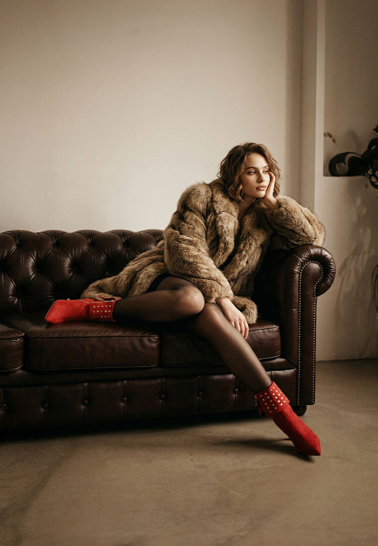 Kolara Studded Foldover Boots
