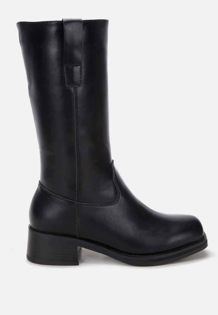 Basala Paneling Detail Boots