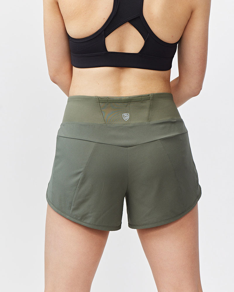 Sheva Women's High Rise Running Shorts - Tigbul's Variety Fashion Shop