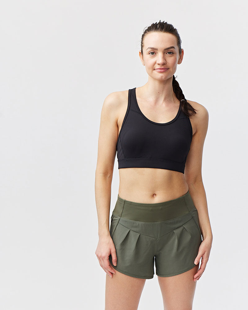 Sheva Women's High Rise Running Shorts - Tigbul's Variety Fashion Shop