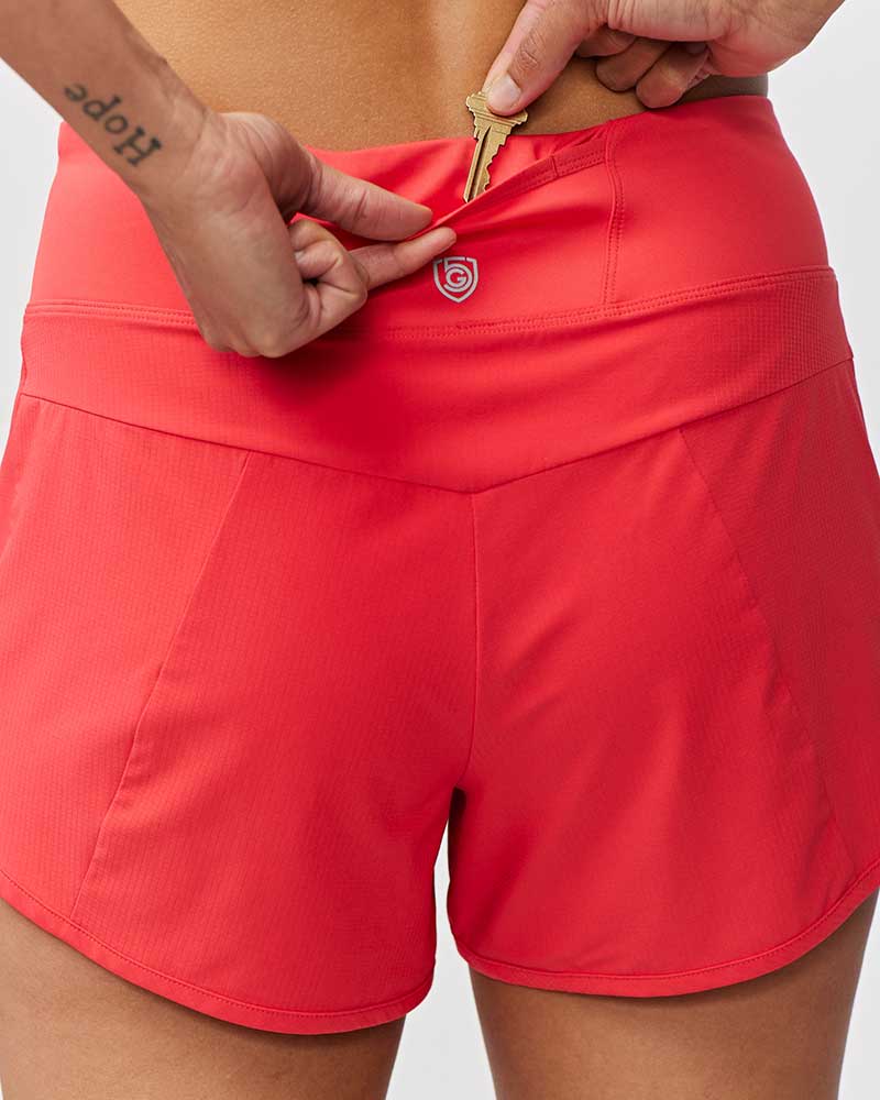 Sheva Women's High Rise Running Shorts - Tigbul's Variety Fashion Shop