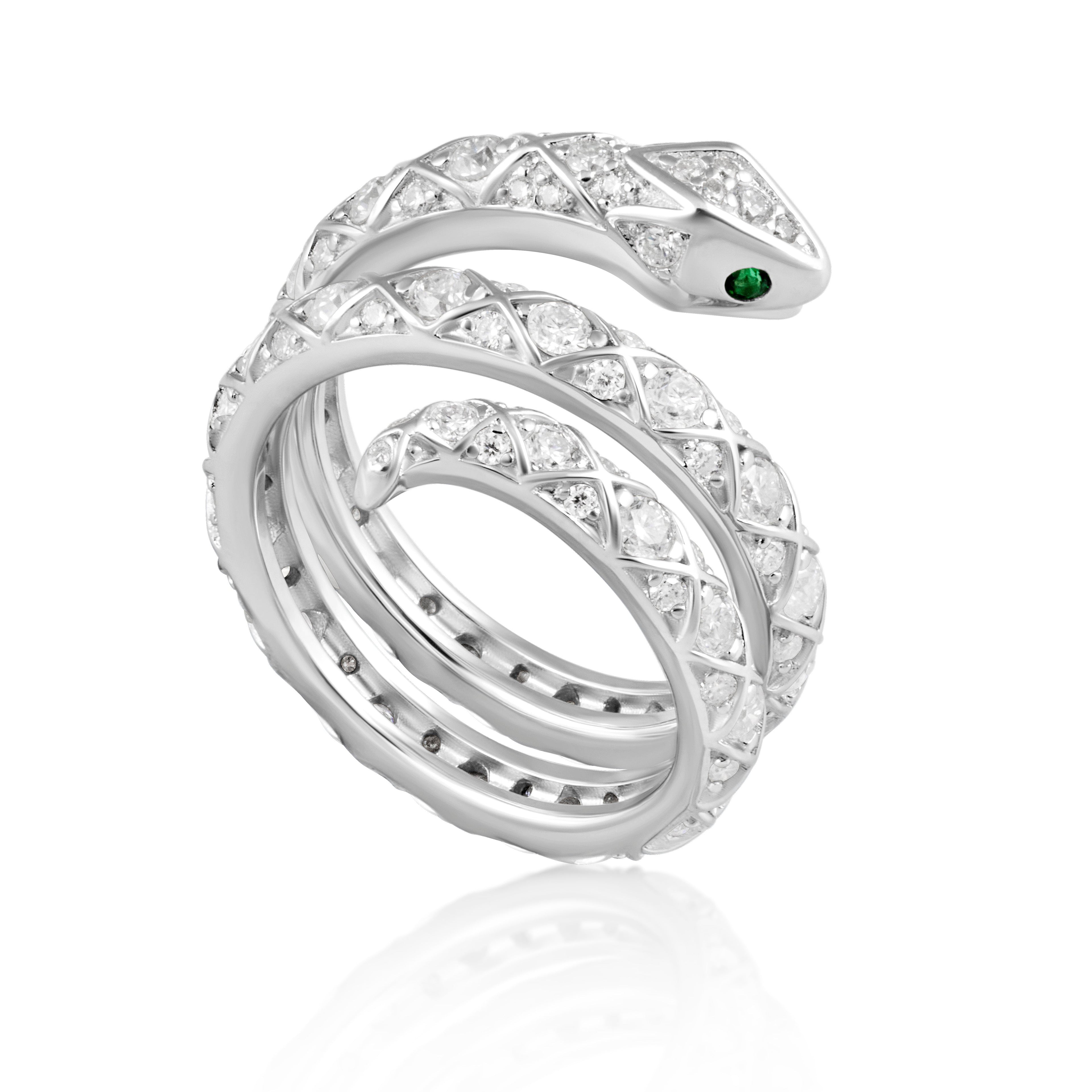Silas Snake Ring