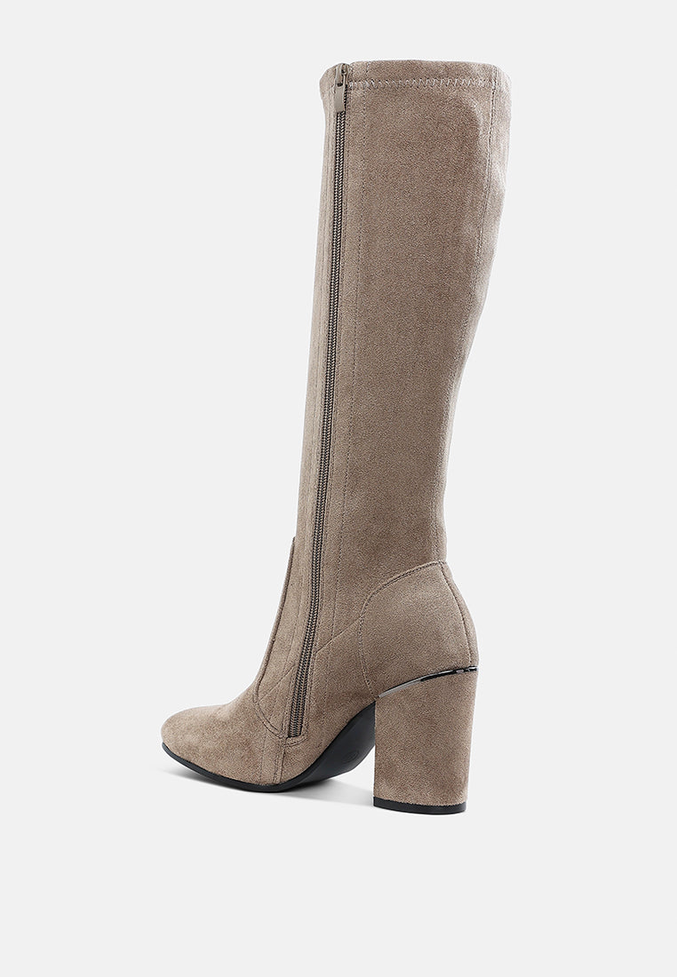 Saloniki Microfiber Calf Boots