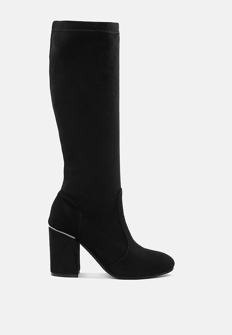 Saloniki Microfiber Calf Boots