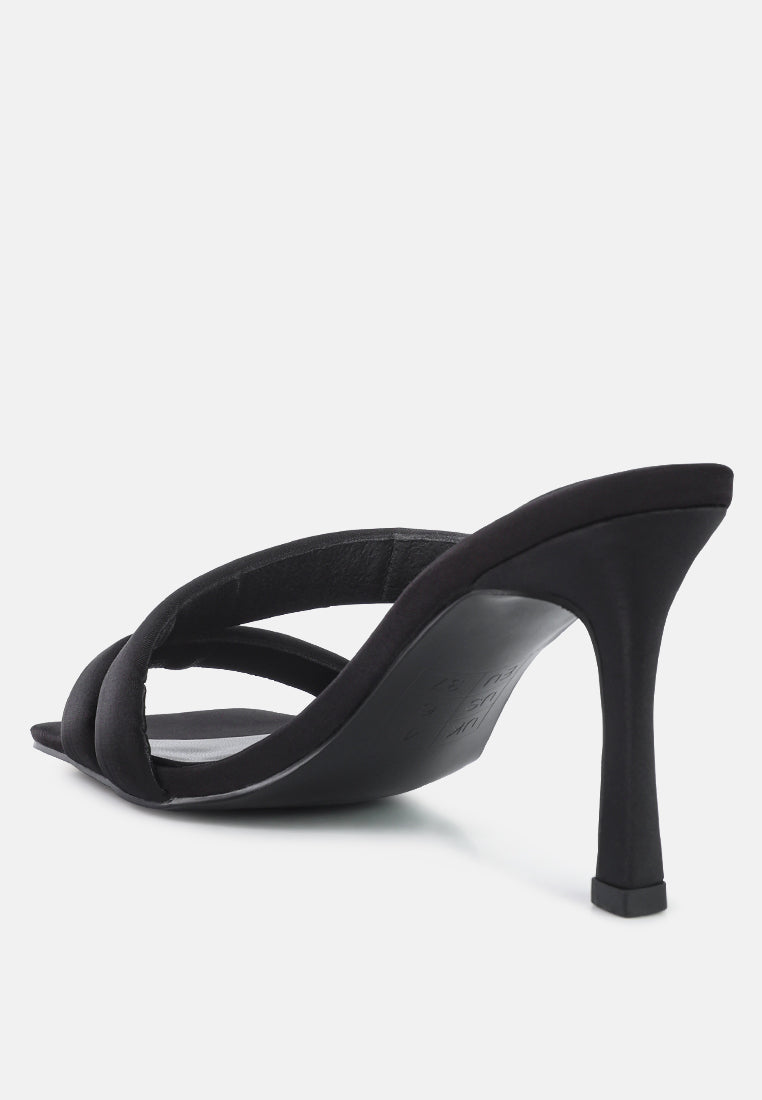 Spice Up Dual Strap Heel Sandals - Tigbul's Variety Fashion Shop