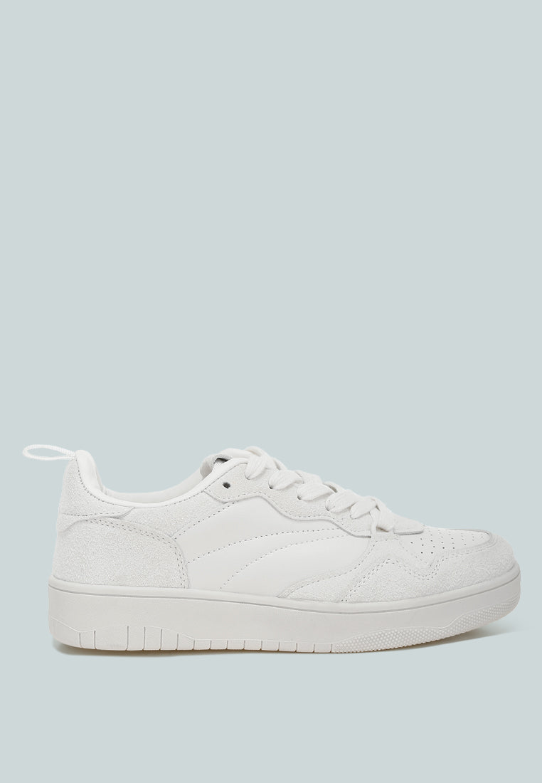 Surfer Faux Leather Casual Sneakers-0