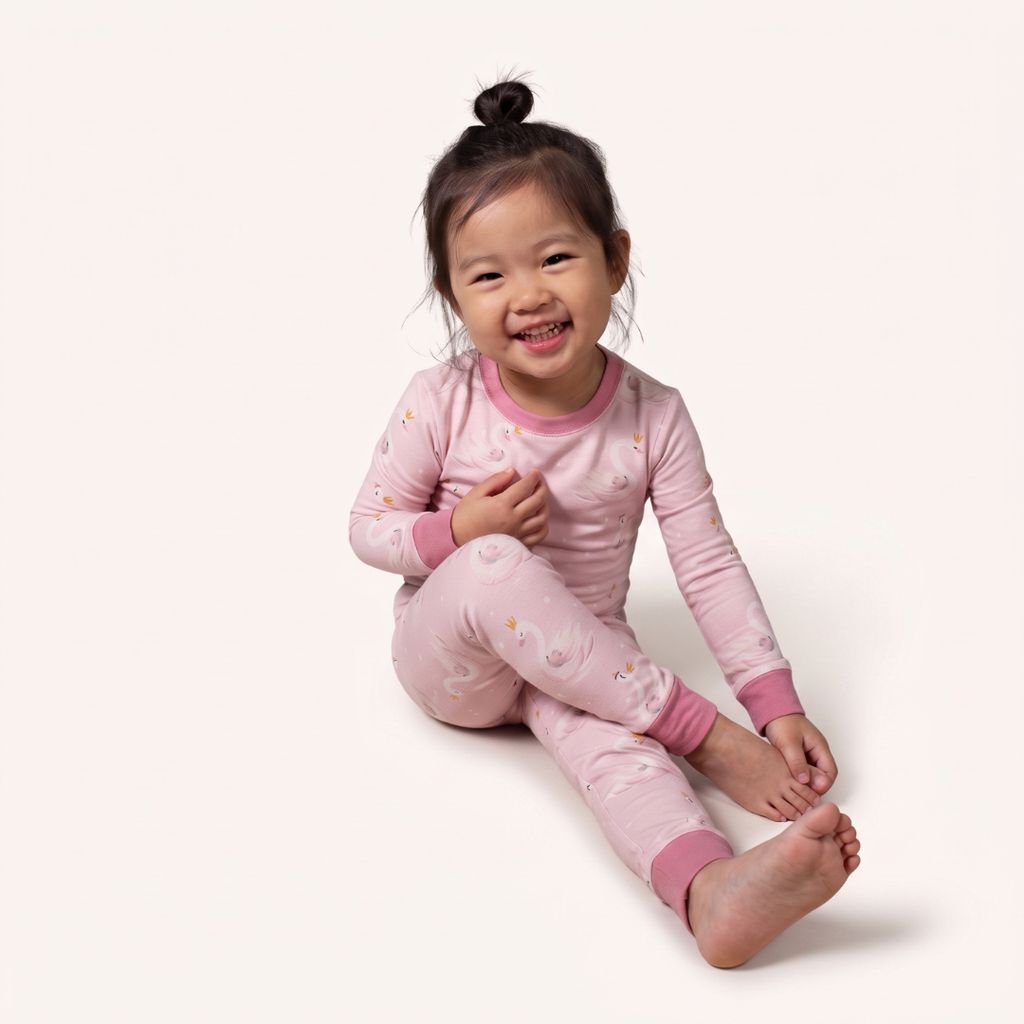 Swan Slumber Pajamas - Tigbul's Variety Fashion Shop