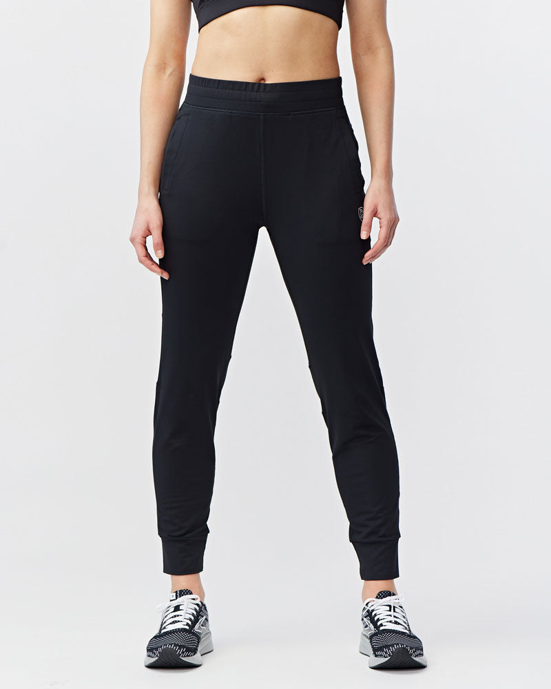 Valia Women's Black Jogger Pants - Tigbul's Variety Fashion Shop