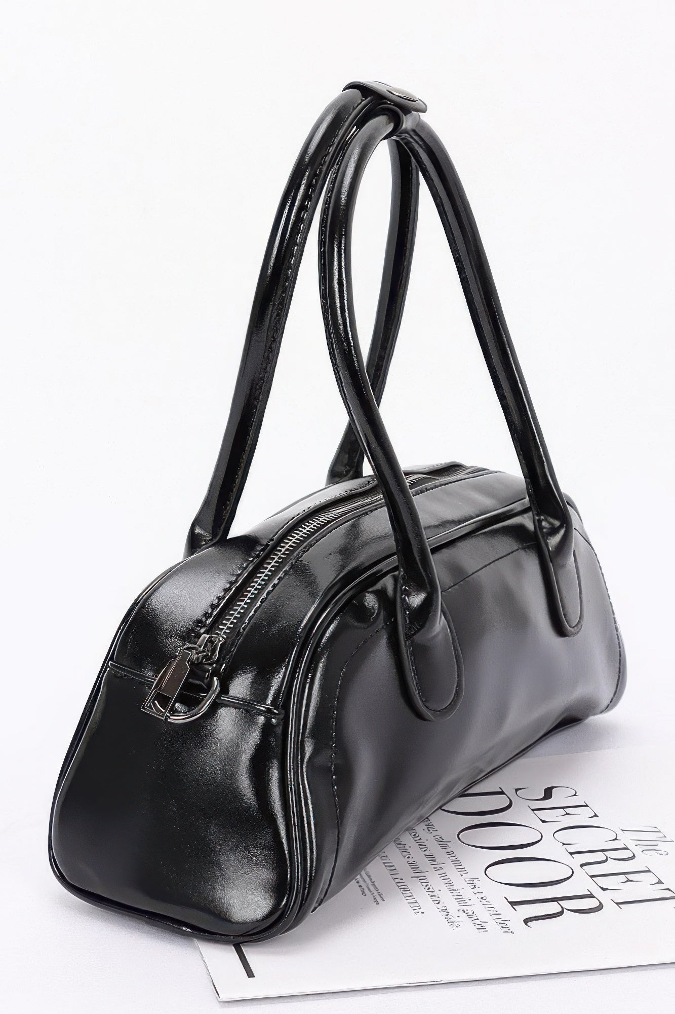 Faux Leather Sport Bag - Tigbul's Variety Fashion Shop